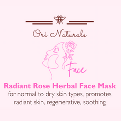 Radiant Rose Herbal Face Mask