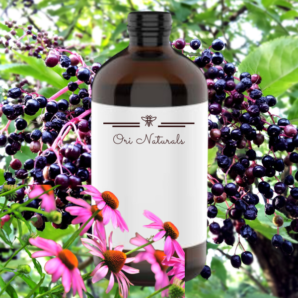 Elderberry Syrup with Echinacea