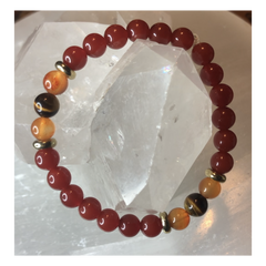 Carnelian Gemstone Bracelet