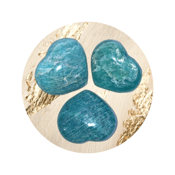 Heart Shaped Amazonite